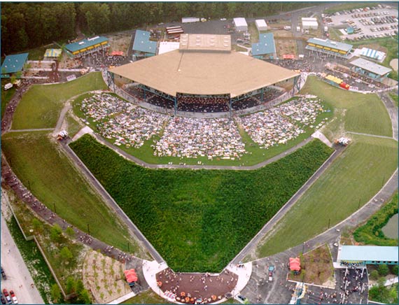 Glen Helen Amphitheater Seating Chart View